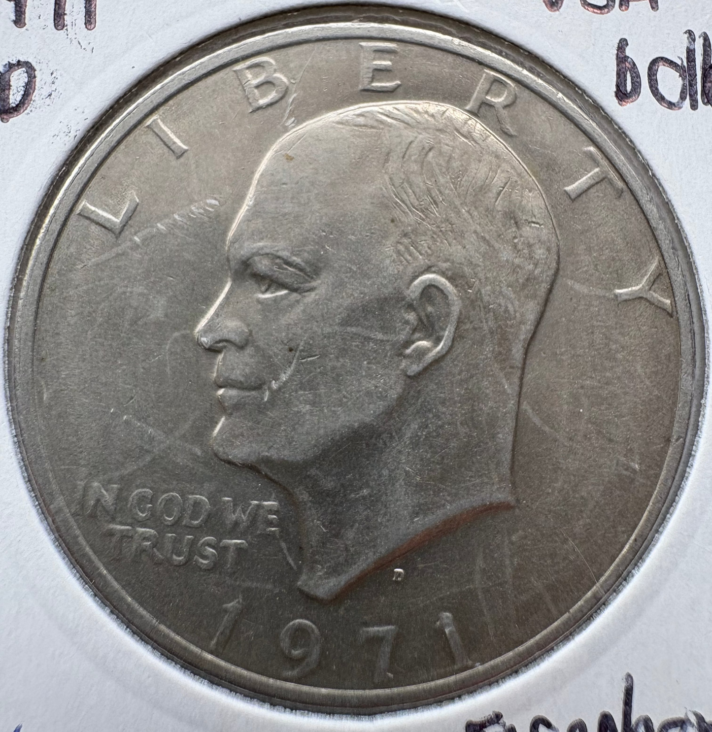 1971D USA Eisenhower Dollar KM# 203