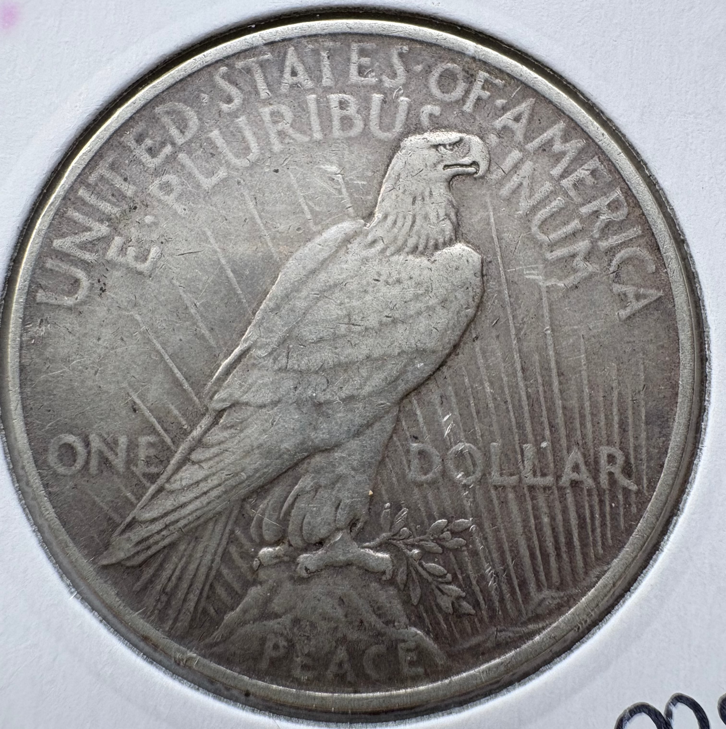 1922 USA Liberty Peace Dollar .900 Silver KM# 150