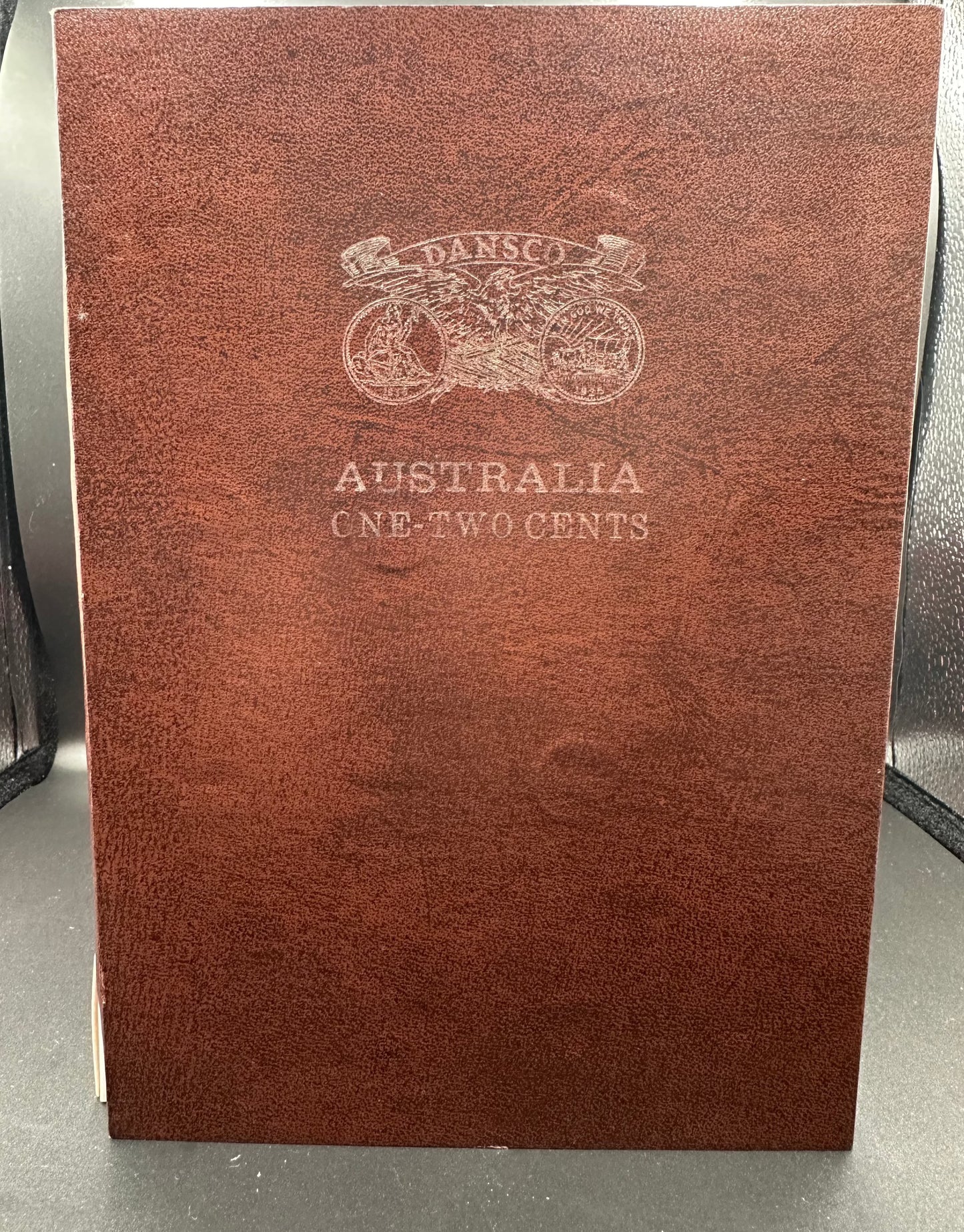 Australian 1 and 2 Cent Partial Coin Collection in Dansco Album