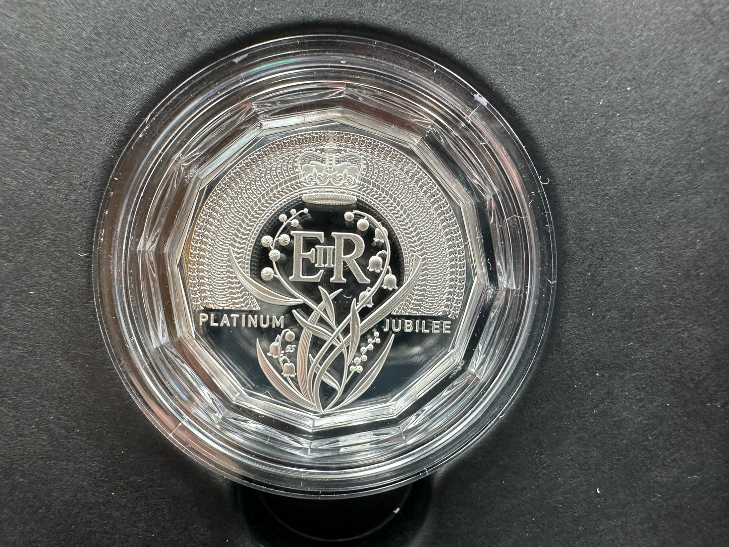 2022 50c Silver Proof Platinum Jubilee of HM Queen Elizabeth II