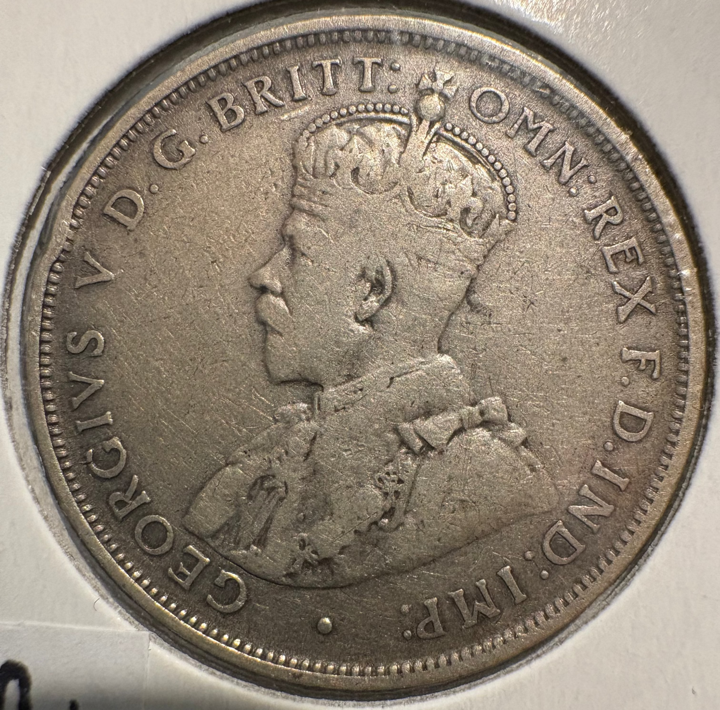 1912 Australian Florin .925 Silver KM# 27