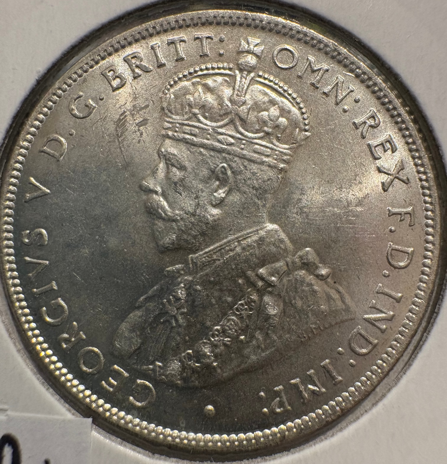 1931 Australian Florin .925 Silver KM# 27