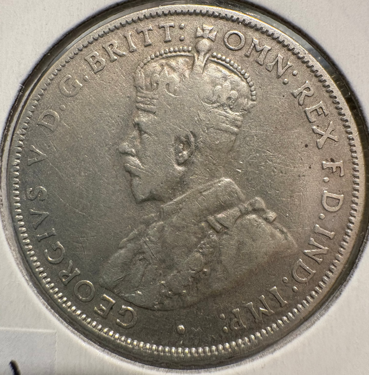 1932 Australian Florin .925 Silver KM# 27