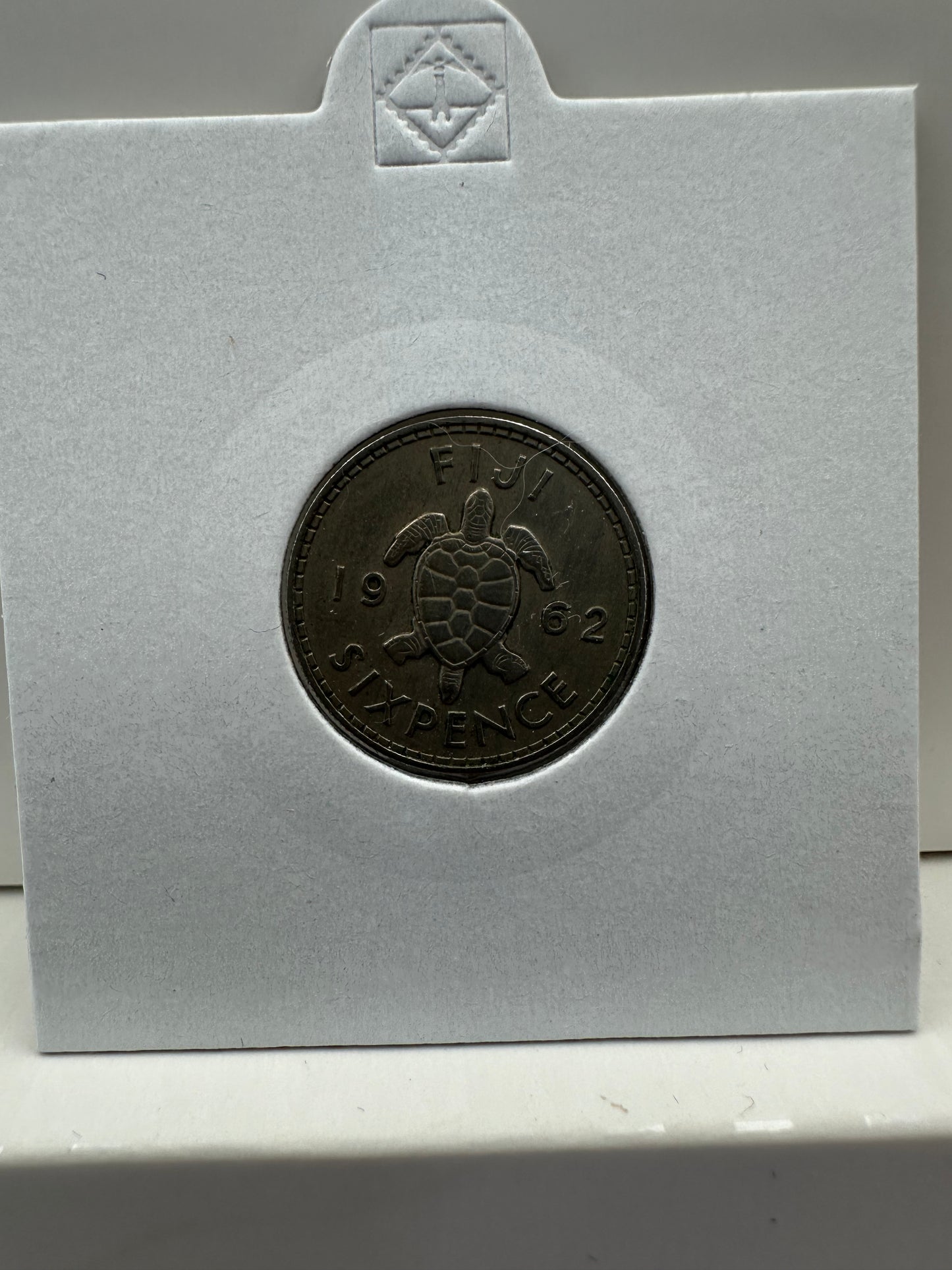 1962 Fiji Sixpence K# 19