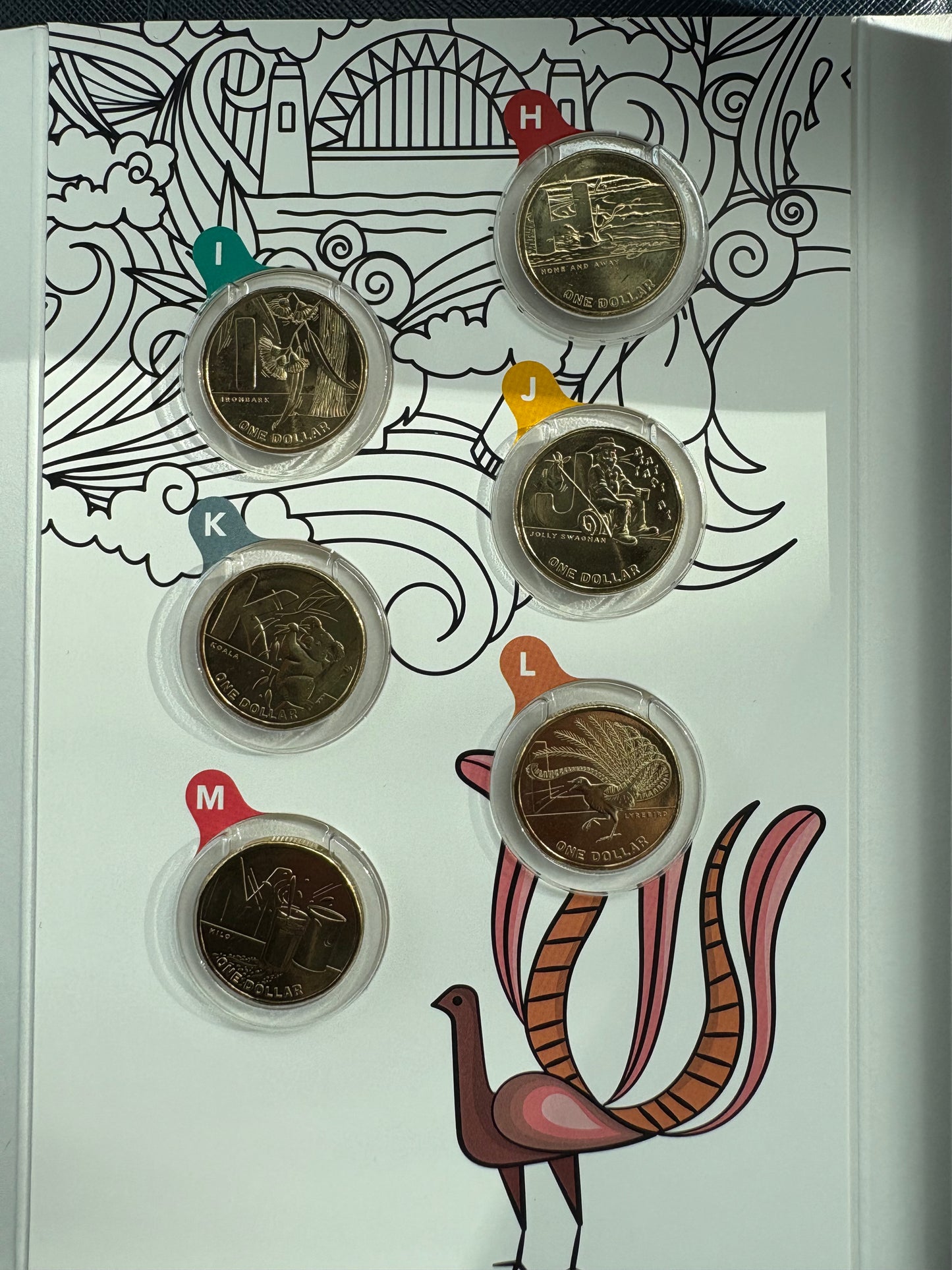 2021 A-Z Great Aussie Coin Hunt 2 - 26 Coin Set