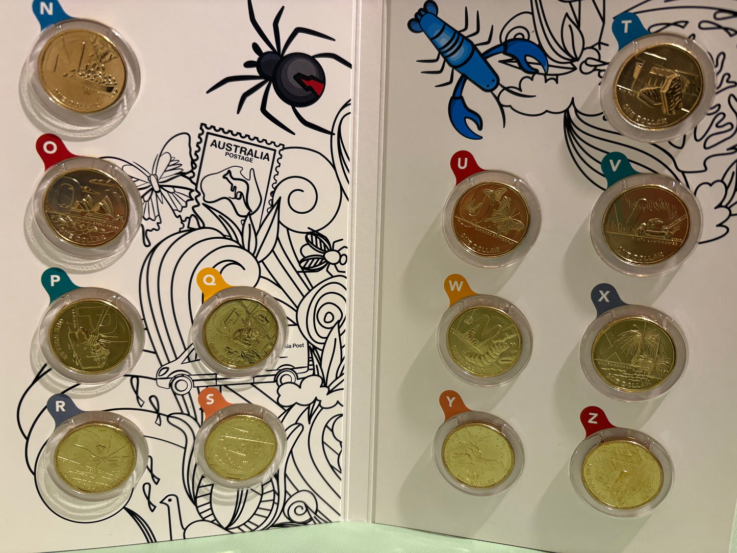 2021 A-Z Great Aussie Coin Hunt 2 - 26 Coin Set