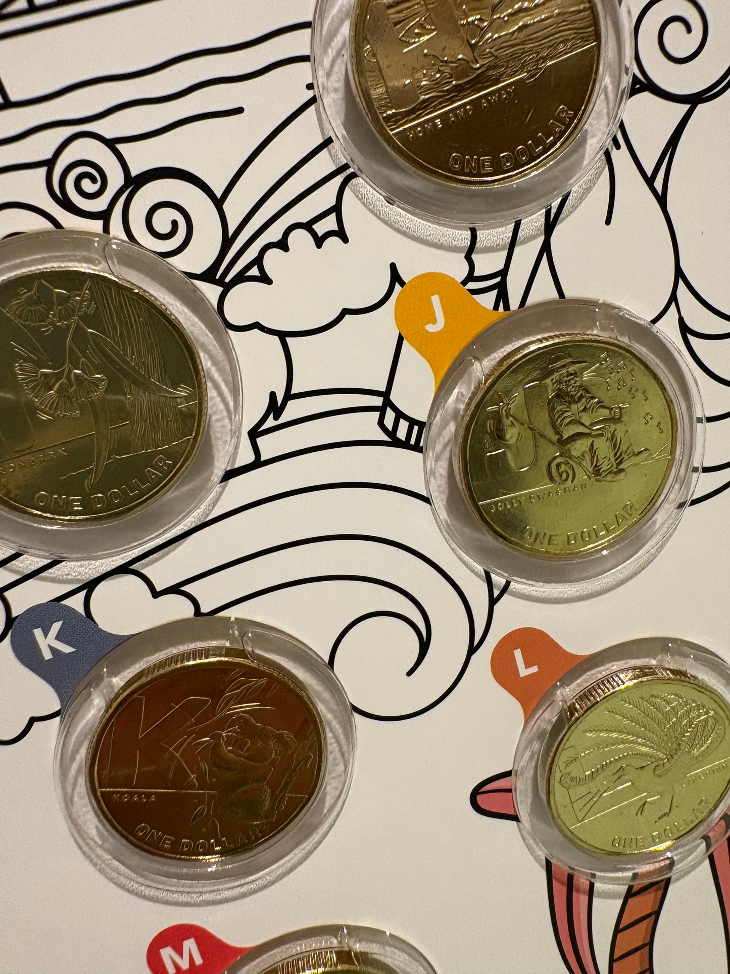 2021 A-Z Great Aussie Coin Hunt 2 - 26 Coin Set