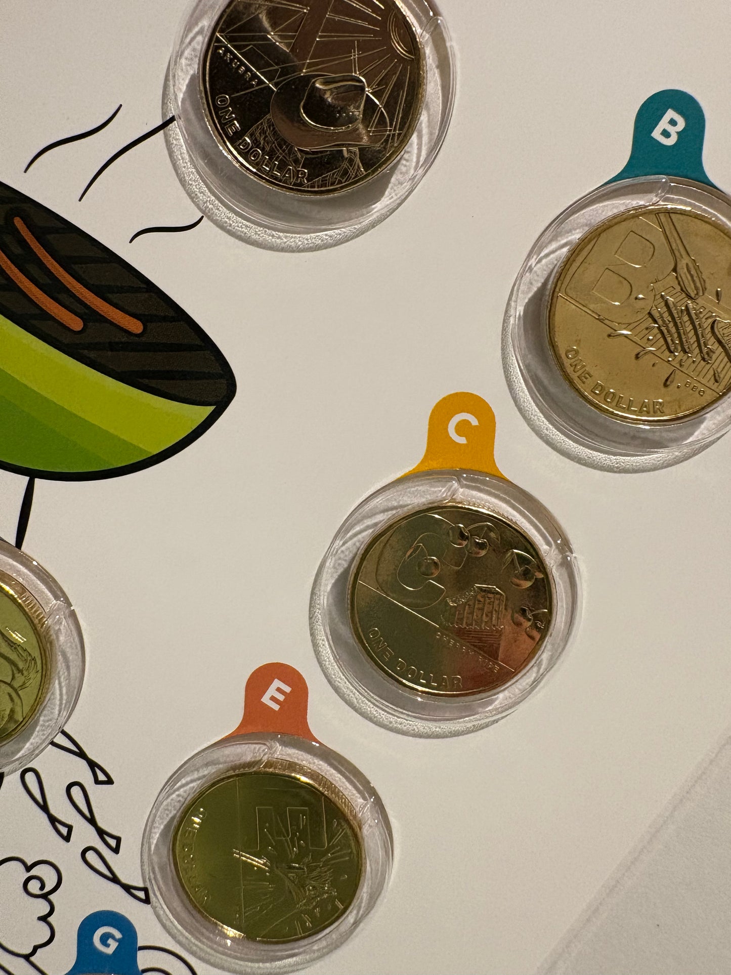 2021 A-Z Great Aussie Coin Hunt 2 - 26 Coin Set