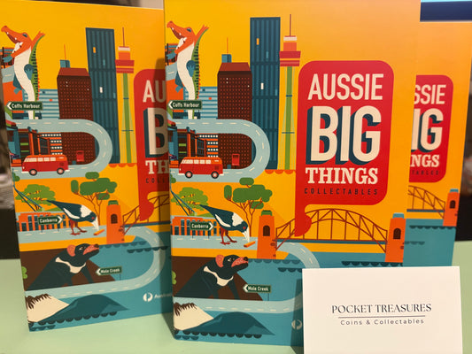 2023 $1 Dollar 'Aussie Big Things' 10 Coin Set in Folder