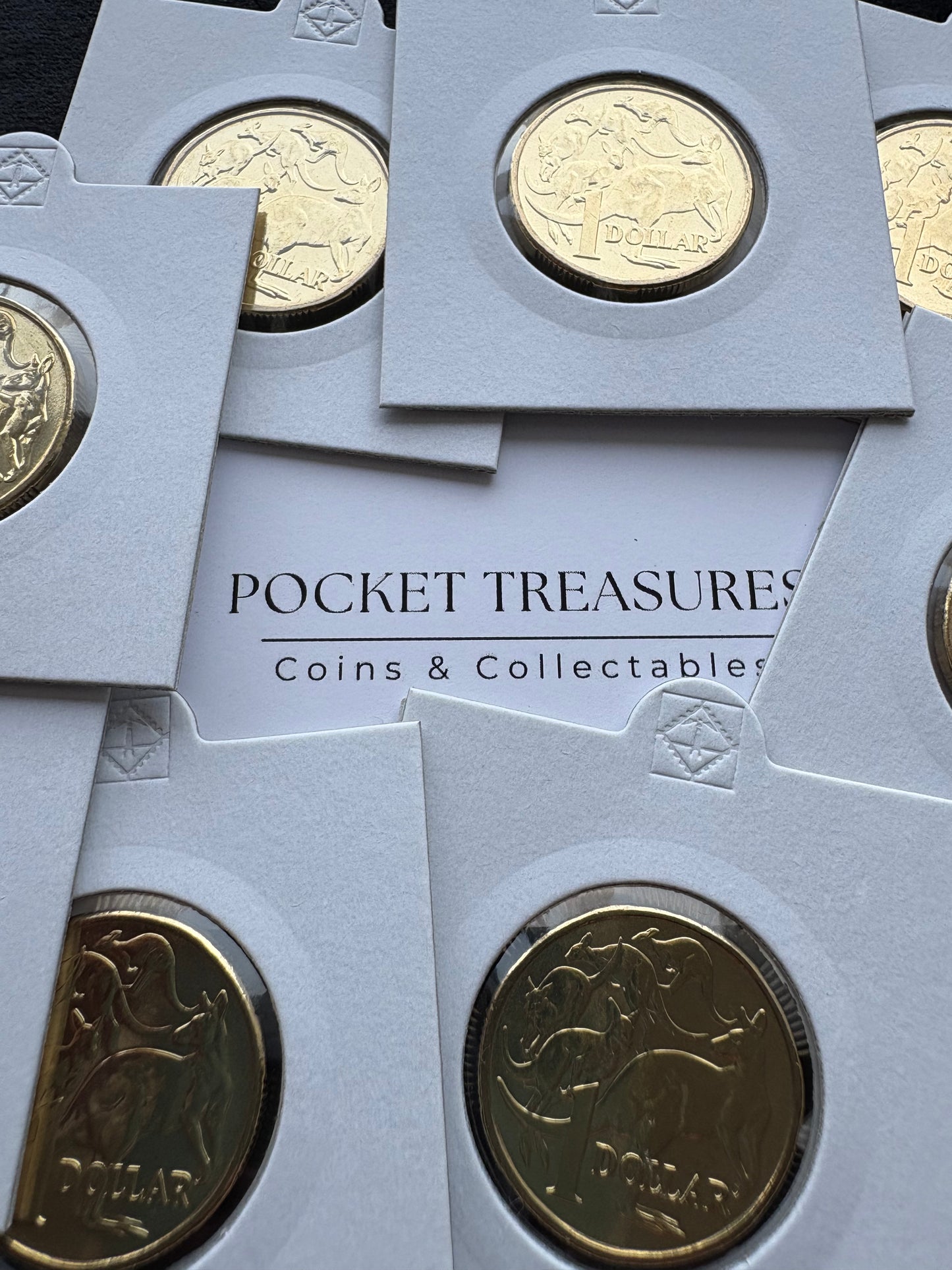 2021 $1 Jody Clark Effigy - Mob of Roos Uncirculated Coins from RAM Mint bag