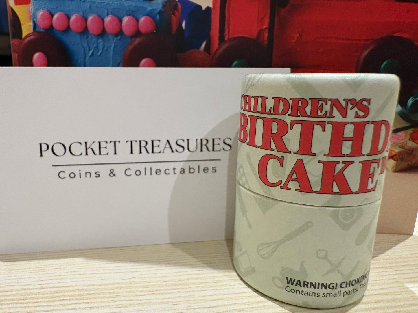 2025 Women's Weekly Children's Cookbook $1 Folder & Tube set with BONUS COLOURED $2 COIN