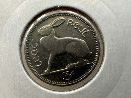 1928 3D - Ireland Saorstat Eireann Threepence