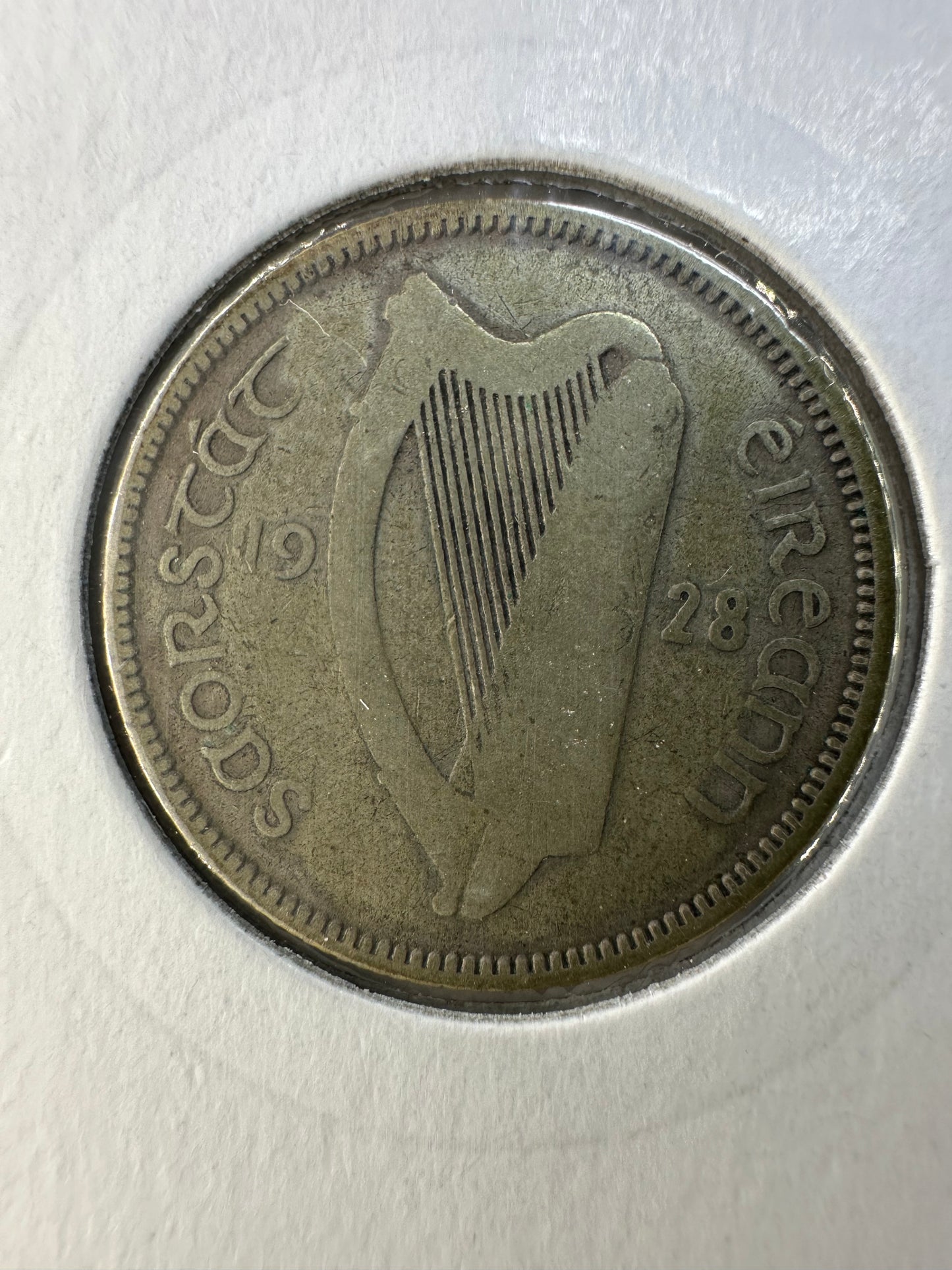 1928 1S - Ireland Saorstat Eireann One Shilling