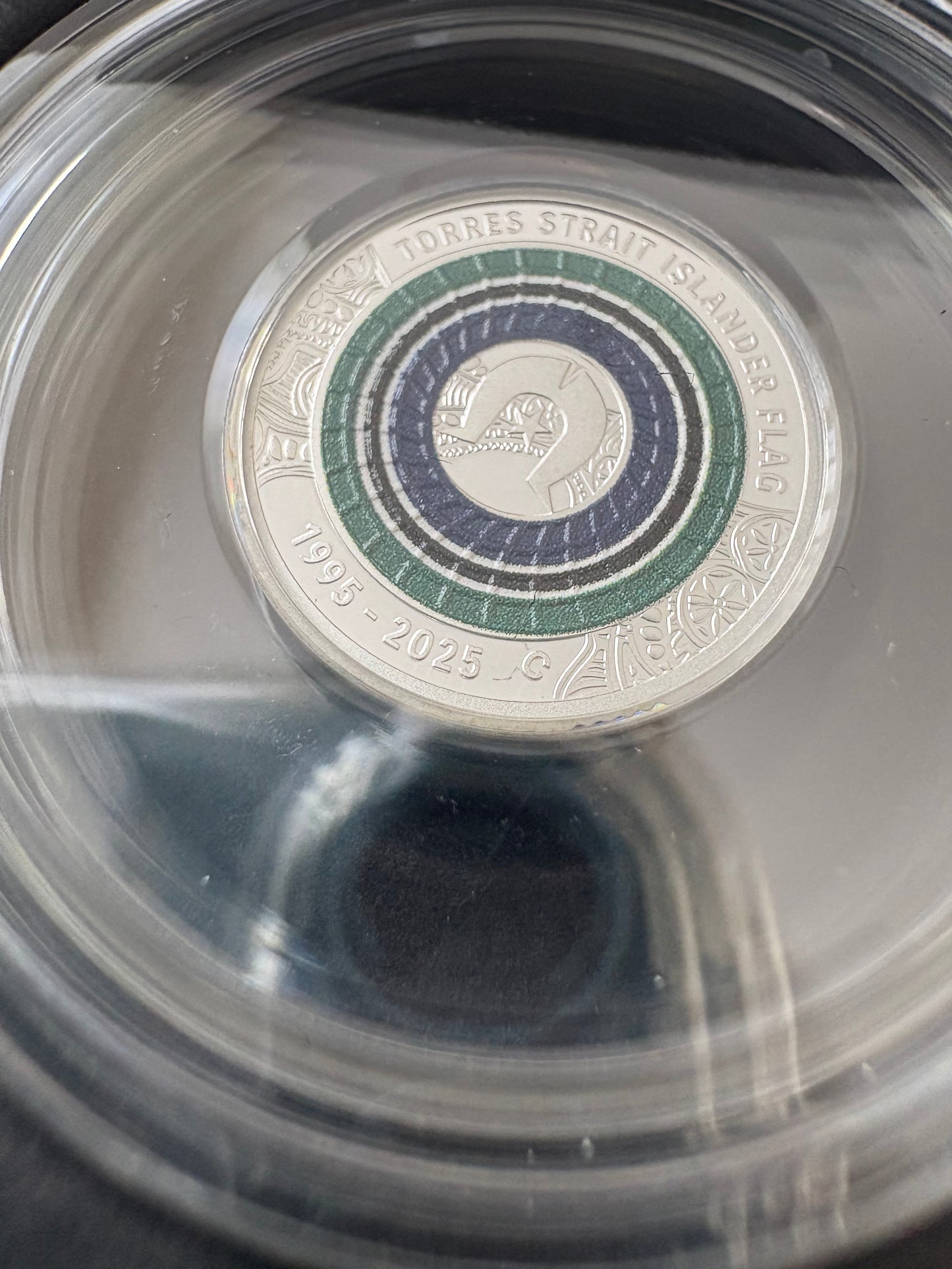 2025 Torres Strait Islander Flag 30th Anniversary $2 C Mintmark Silver Proof Coin