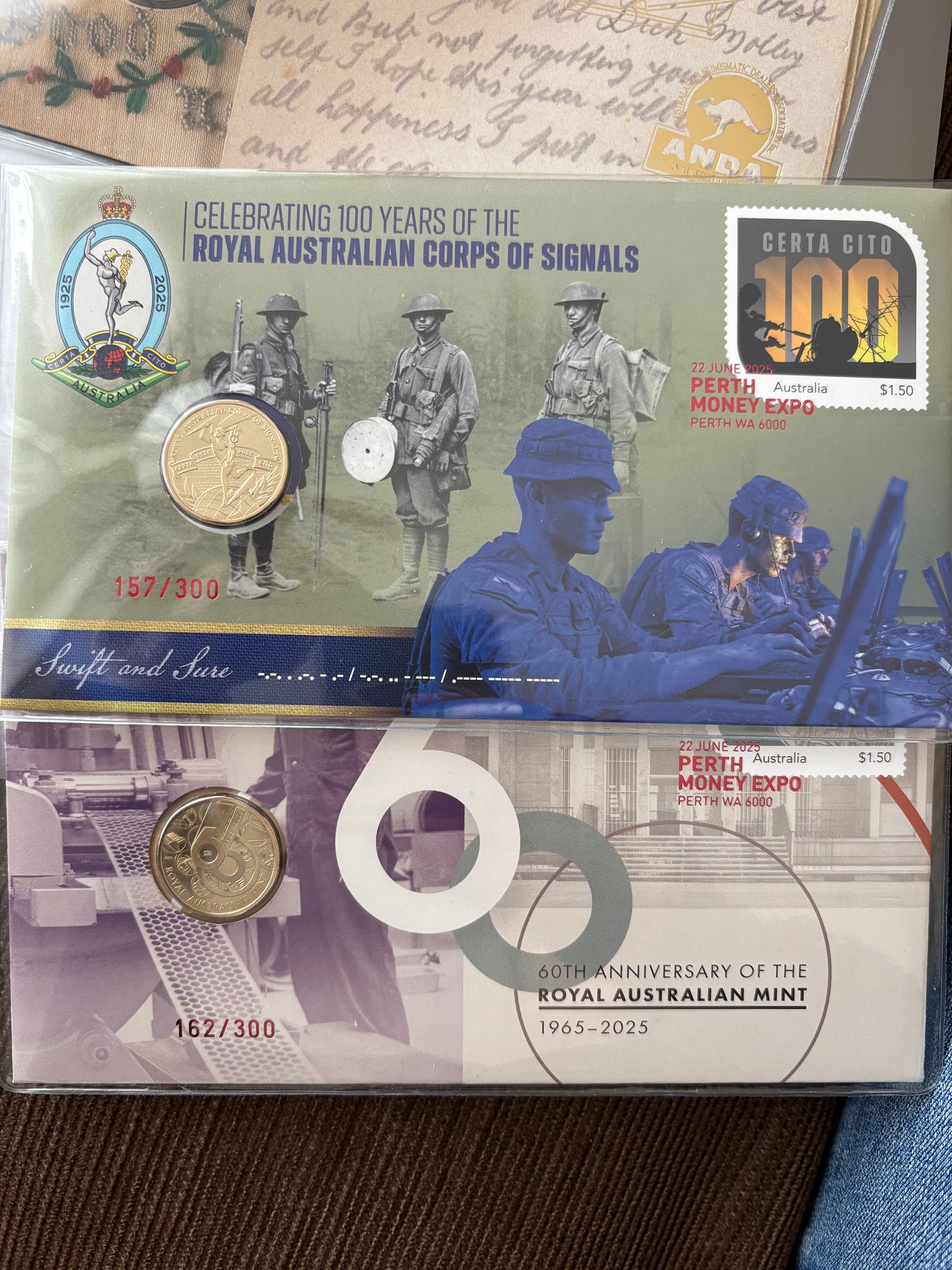2025 Perth ANDA Money Expo & Australia Post PNC’s set of 3 - DAY 2