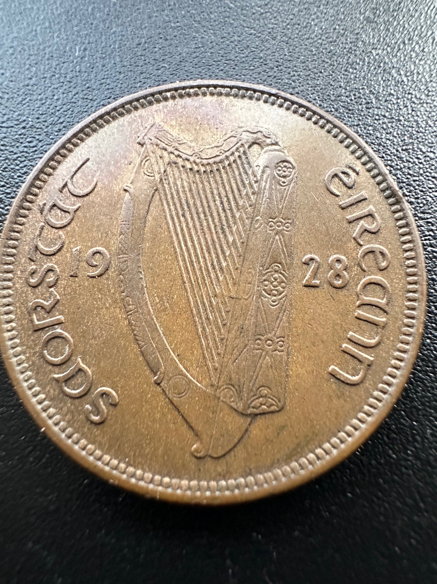 1928 1/2D - Ireland Saorstat Eireann Half Penny