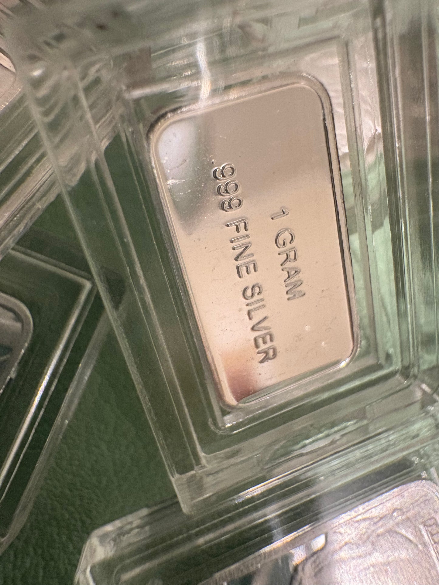 Mini Fractional Silver 1 gram Bar - Statue of Liberty