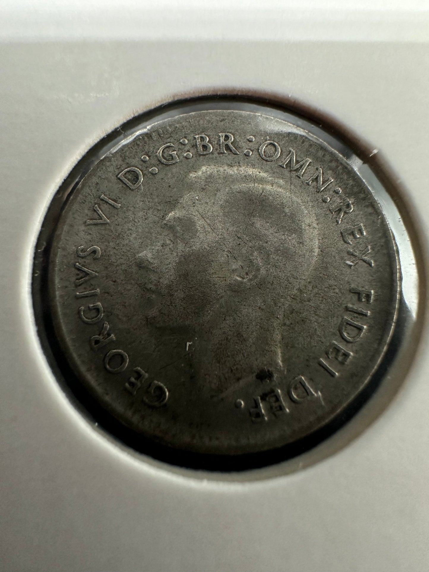 1950 Australian Threepence - 50% Silver