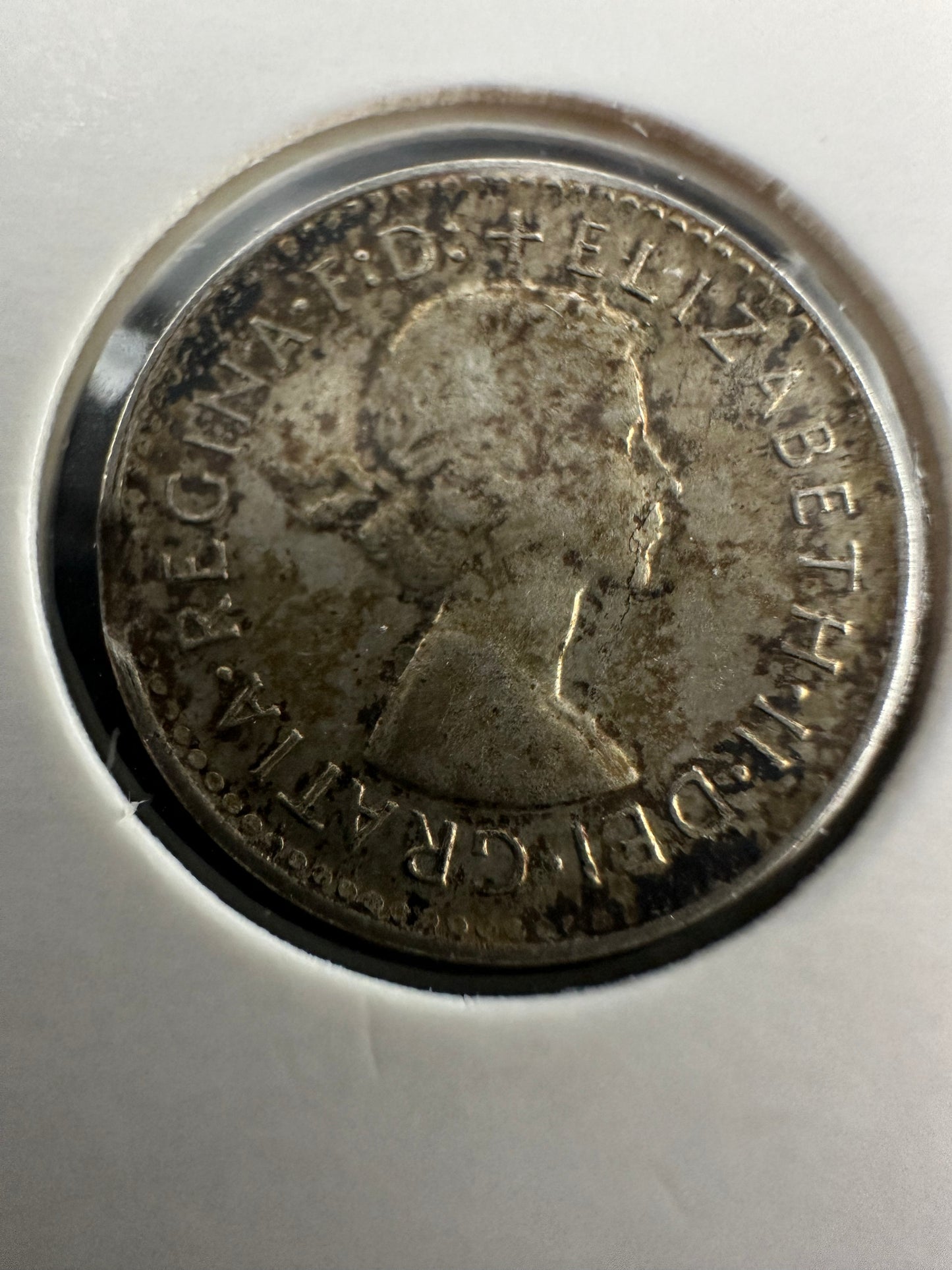 1961 Australian Threepence Silver Coin