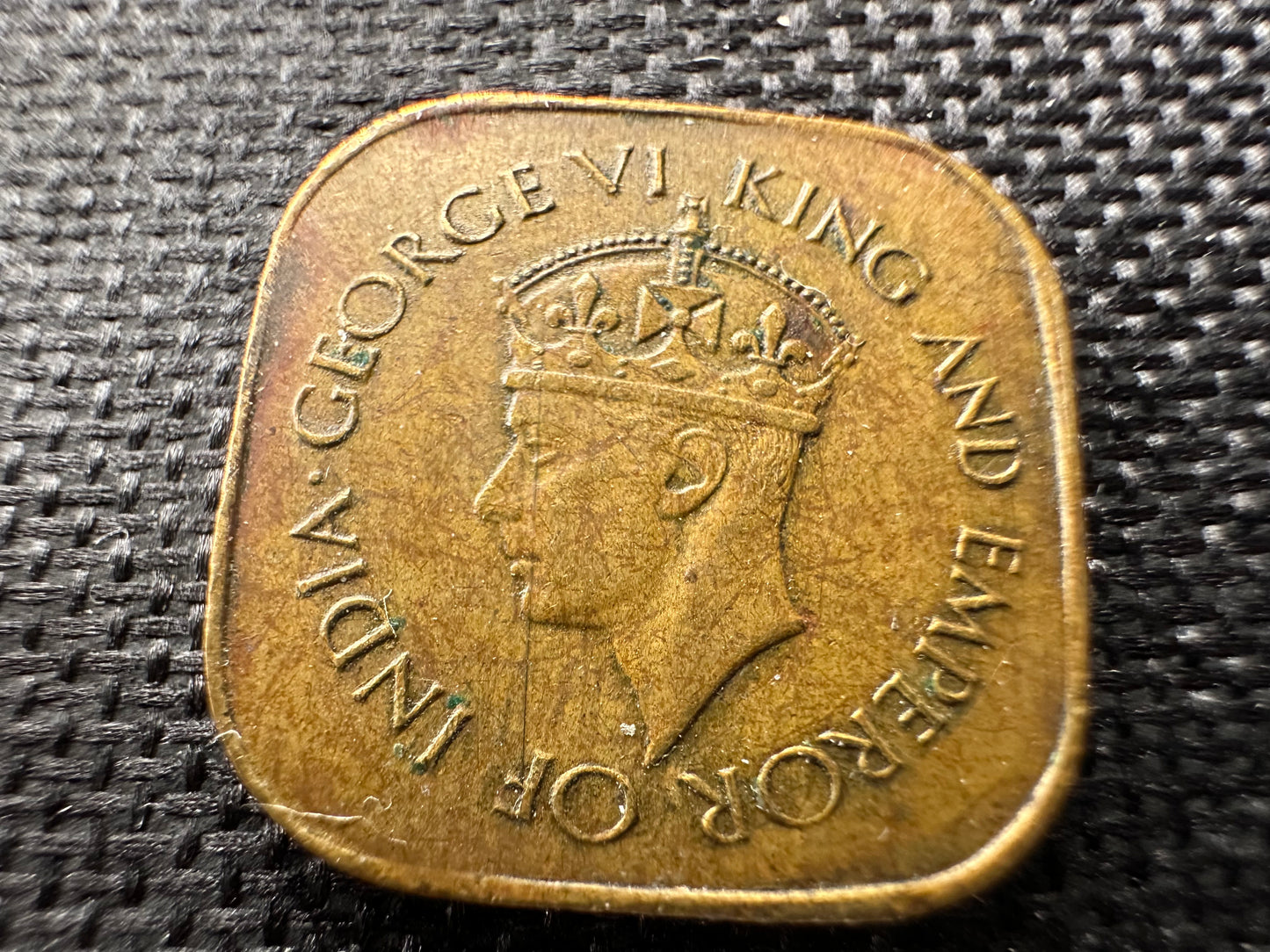 1943 Ceylon Sri Lanka 5 cent