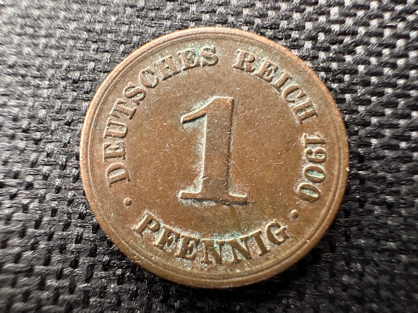 1900A Germany Empire 1 Pfennig