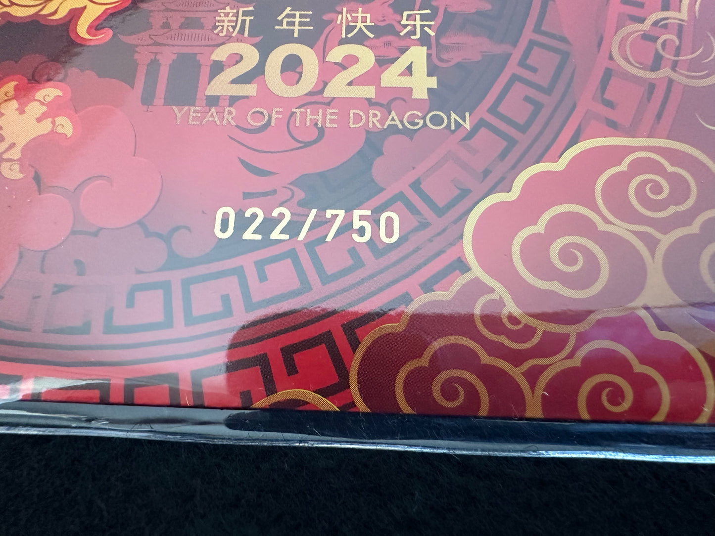 2024 Brisbane ANDA Overprint 50c Year of the Dragon Tetradecagon Coin and Stamp Cover PNC