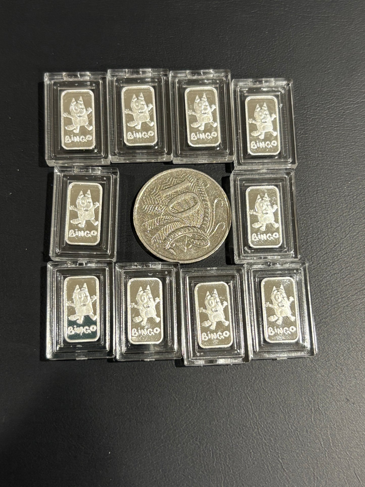 Mini Fractional Silver 1 gram Bar - Bingo