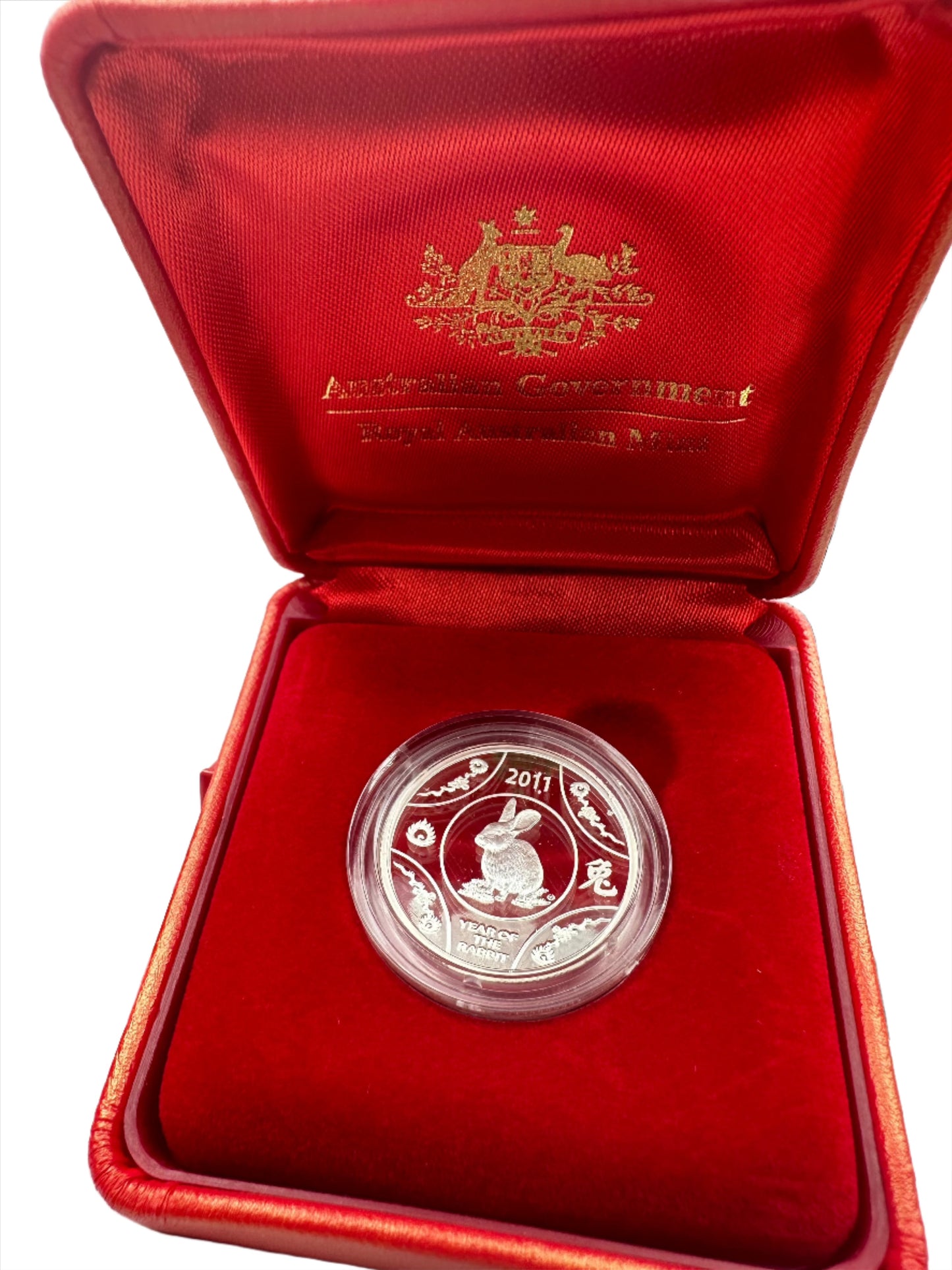 2011 $1 Year Of The Rabbit Lunar Series Silver Proof
