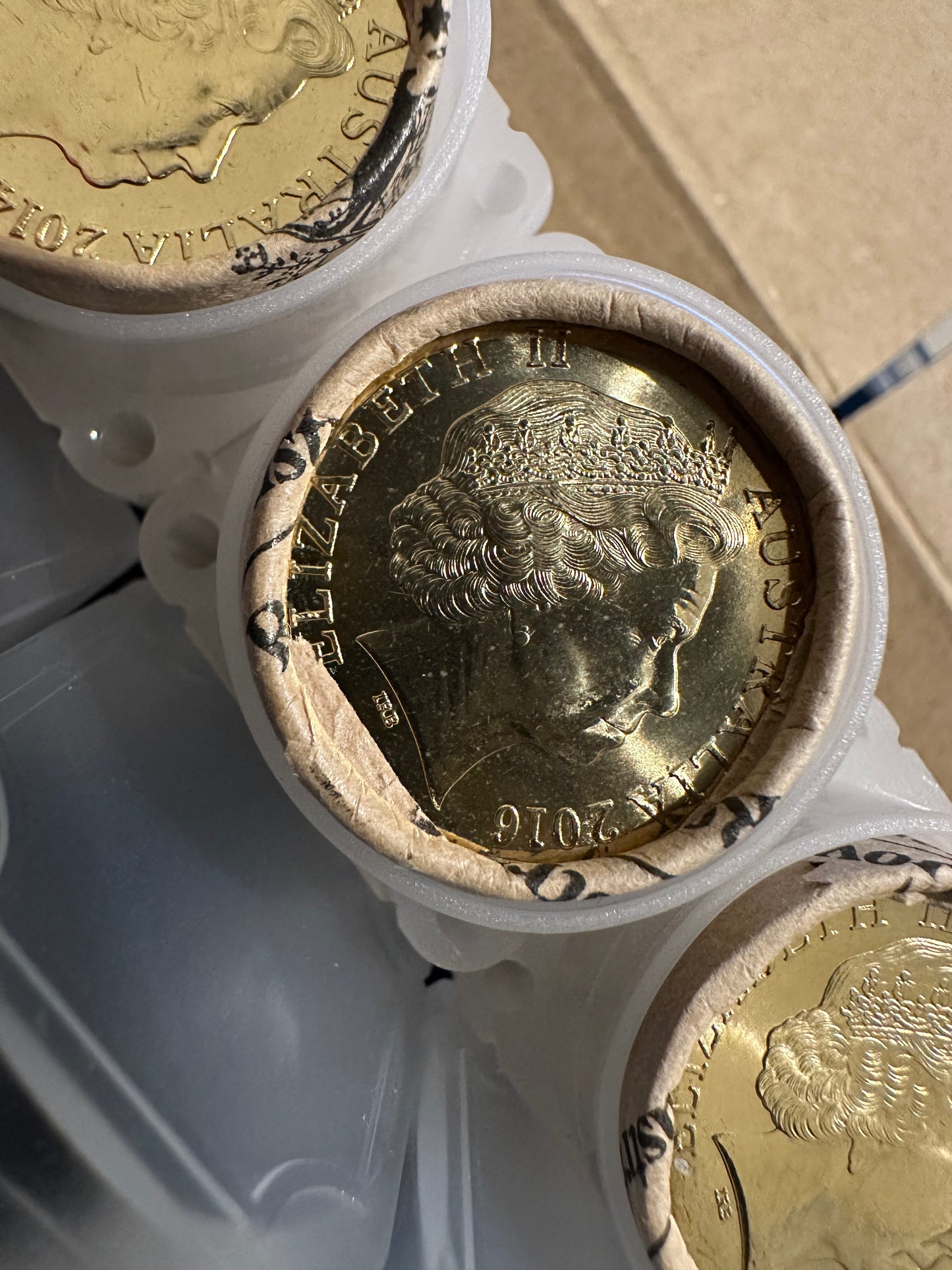 2014 - 2018 The Spirit Lives 100 Years of ANZAC One Dollar ($1) Australian Decimal Mint Rolls Set