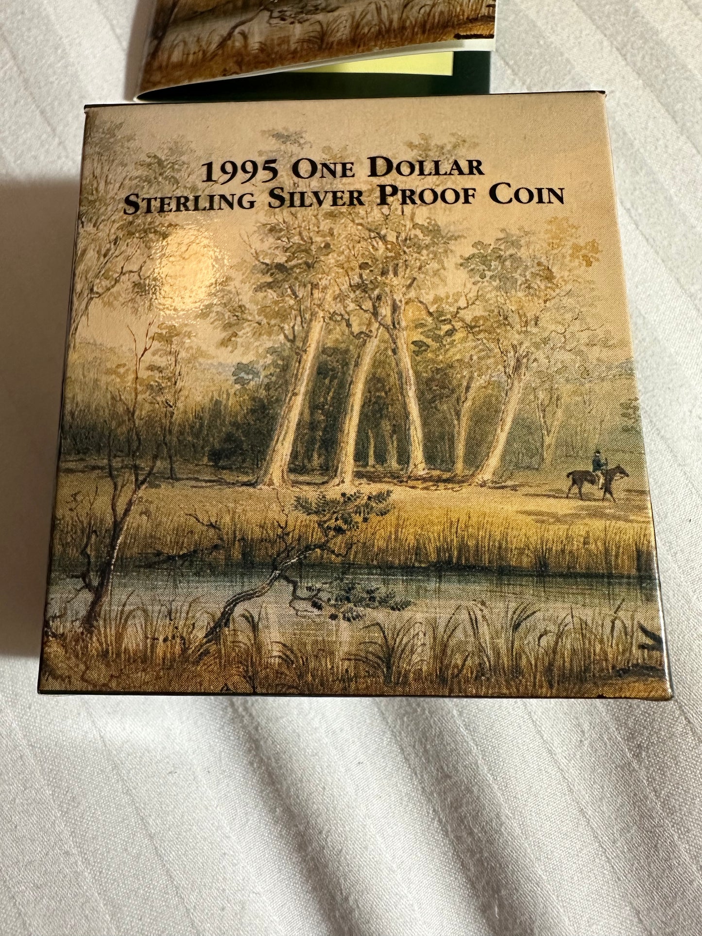 1995 $1 Waltzing Matilda Sterling Silver Proof Coin