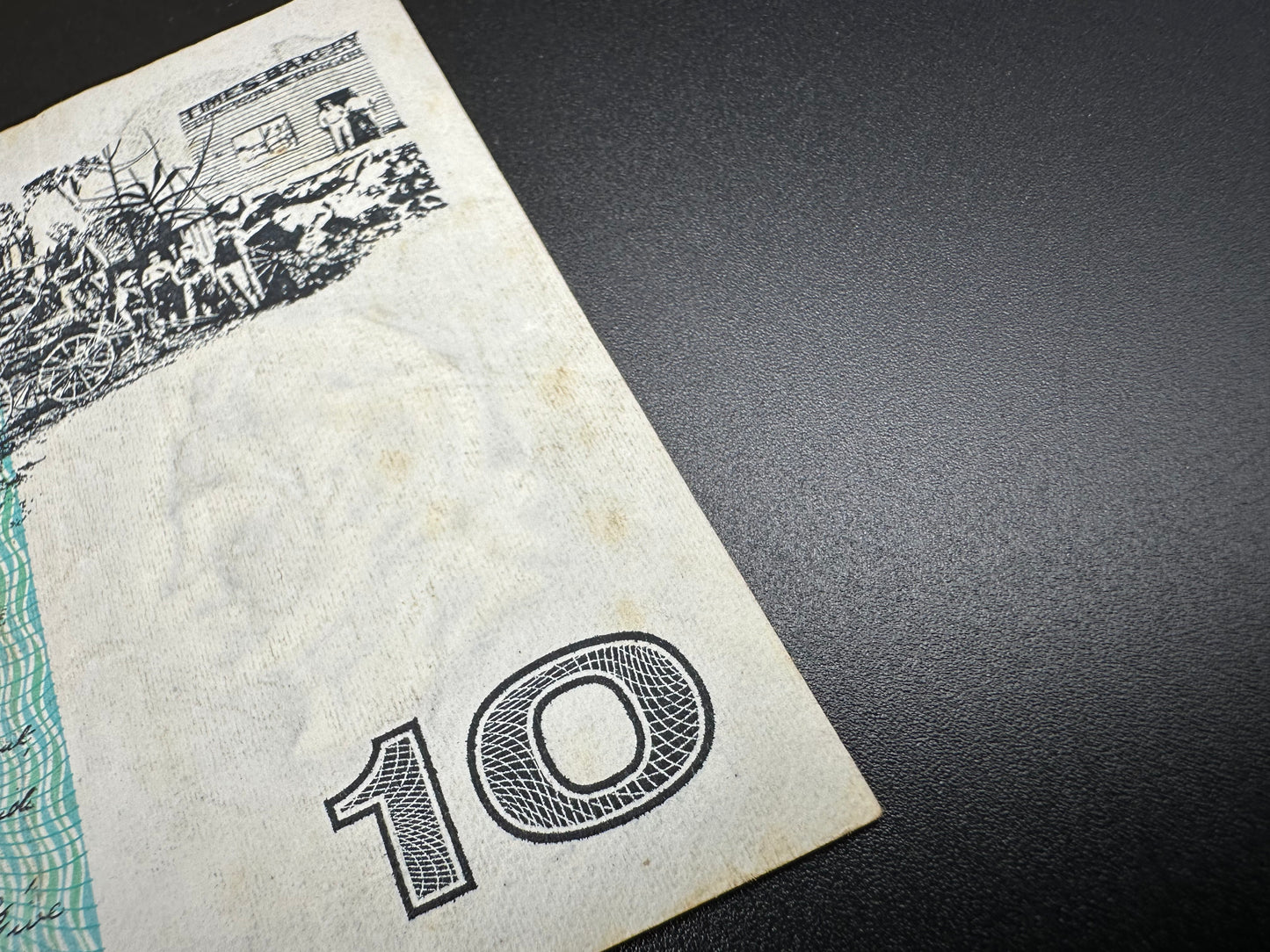 1972 $10 Australia Paper Banknote - Phillips Wheeler TAN 229771