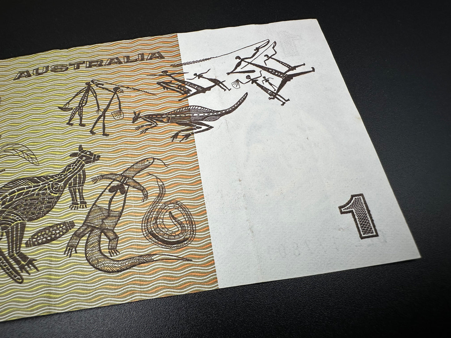 1982 $1 Australia Paper Banknote - Johnston Stone - DLL 177801