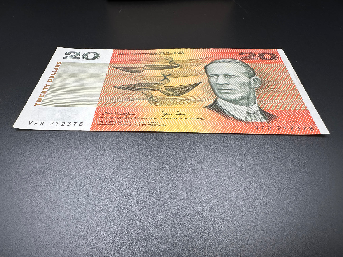 1979 $20 Australia Paper Banknote - Knight Stone VFR 212378