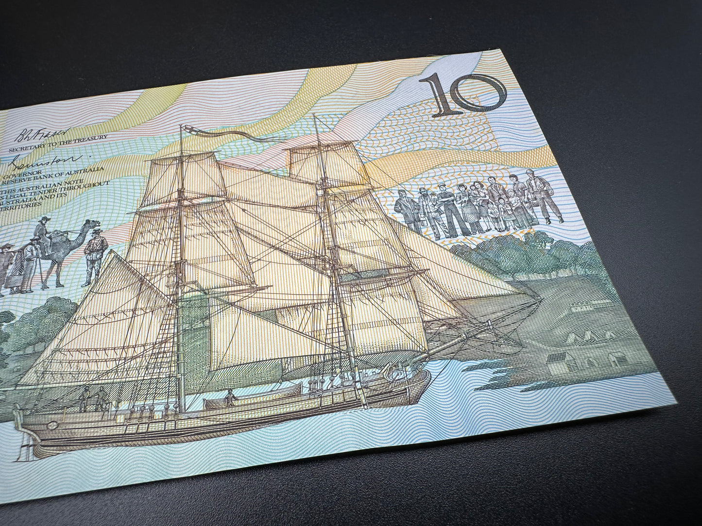 1988 $10 Australian Bicentennial Polymer Banknote - Johnston Fraser AB 20960587