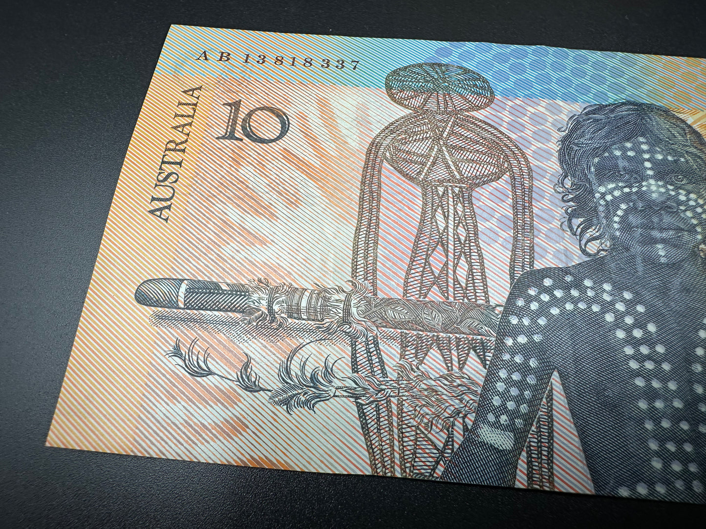 1988 $10 Australian Bicentennial Polymer Banknote - Johnston Fraser AB 13818337