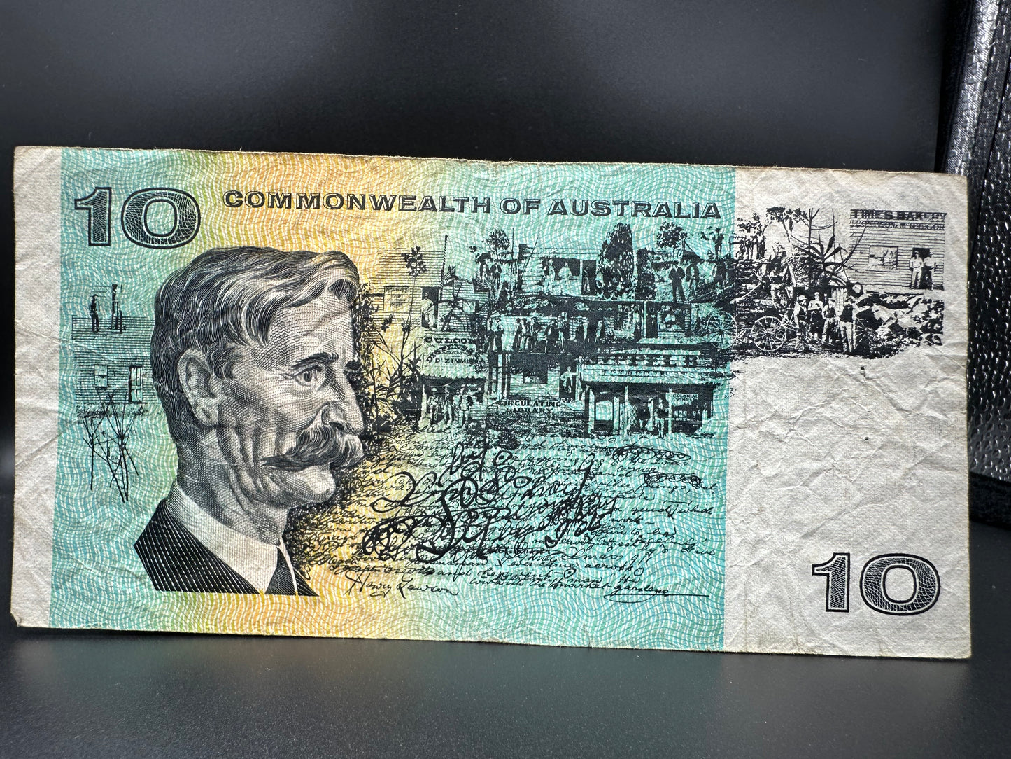 1968 $10 Australia Paper Banknote - Phillips Randall SQG 361607