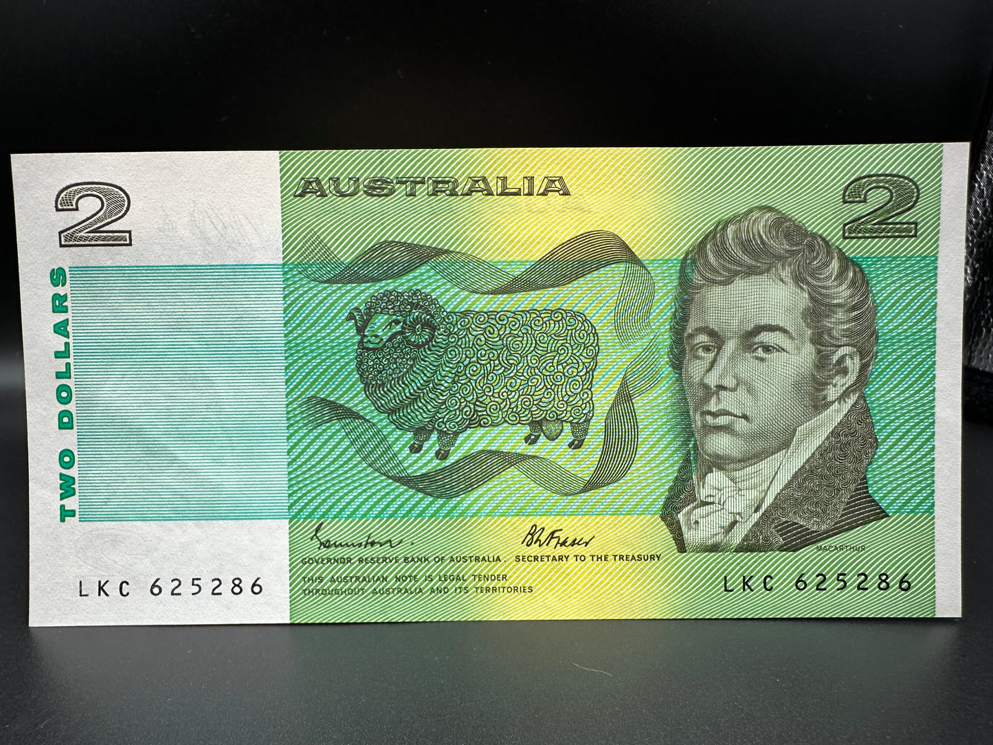 1985 $2 Australia Paper Banknote - Johnston Fraser 3x Consecutive