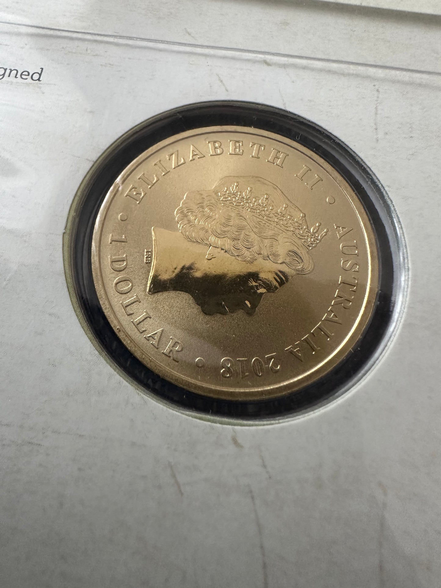 2018 $1 ANDA Sydney Centenary of WWI End of World War I PNC