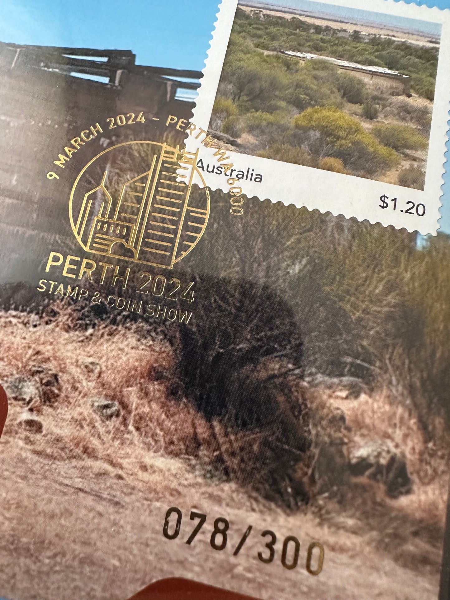2024 Perth Coin Show PNCs - Xantippe Rural WA - Number 078/300