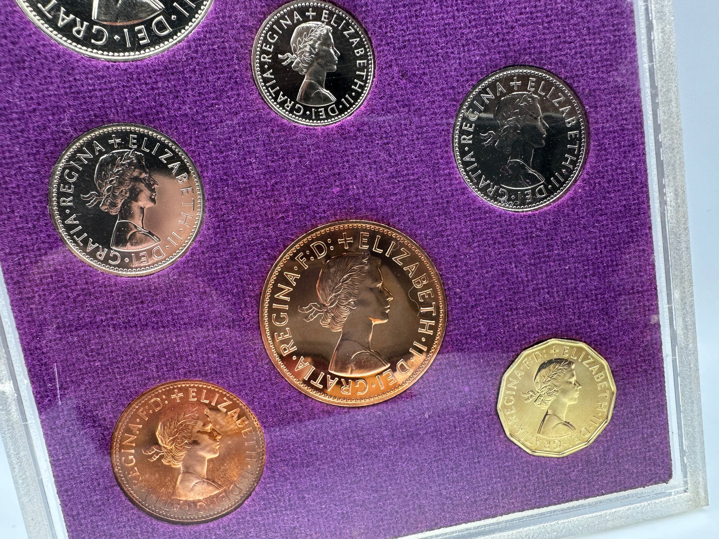 1970 Coinage of Great Britain and Northern Ireland Proof Coin Set (Pre Decimal)