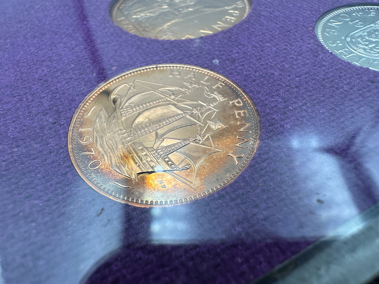 1970 Coinage of Great Britain and Northern Ireland Proof Coin Set (Pre Decimal)