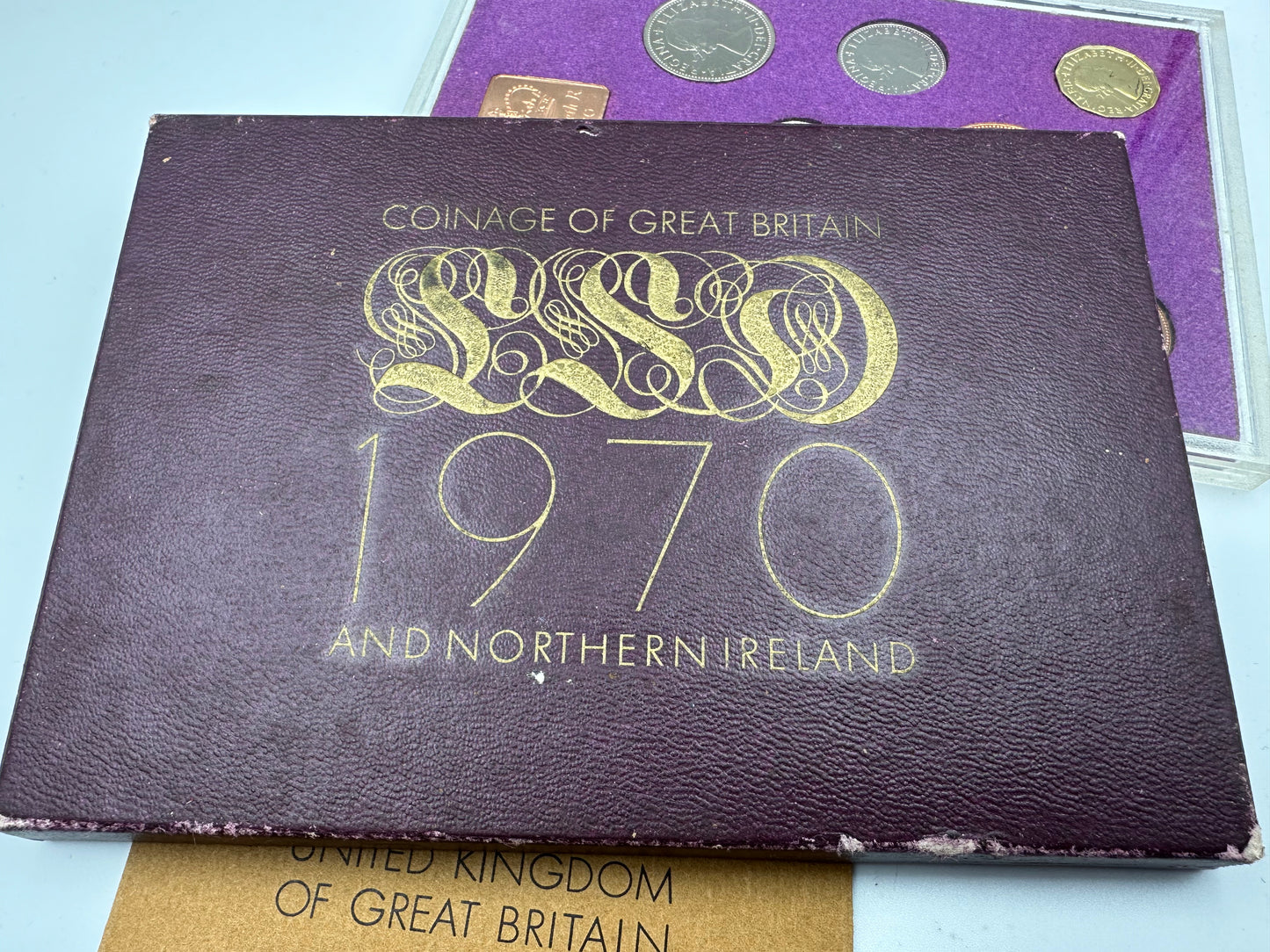1970 Coinage of Great Britain and Northern Ireland Proof Coin Set (Pre Decimal)