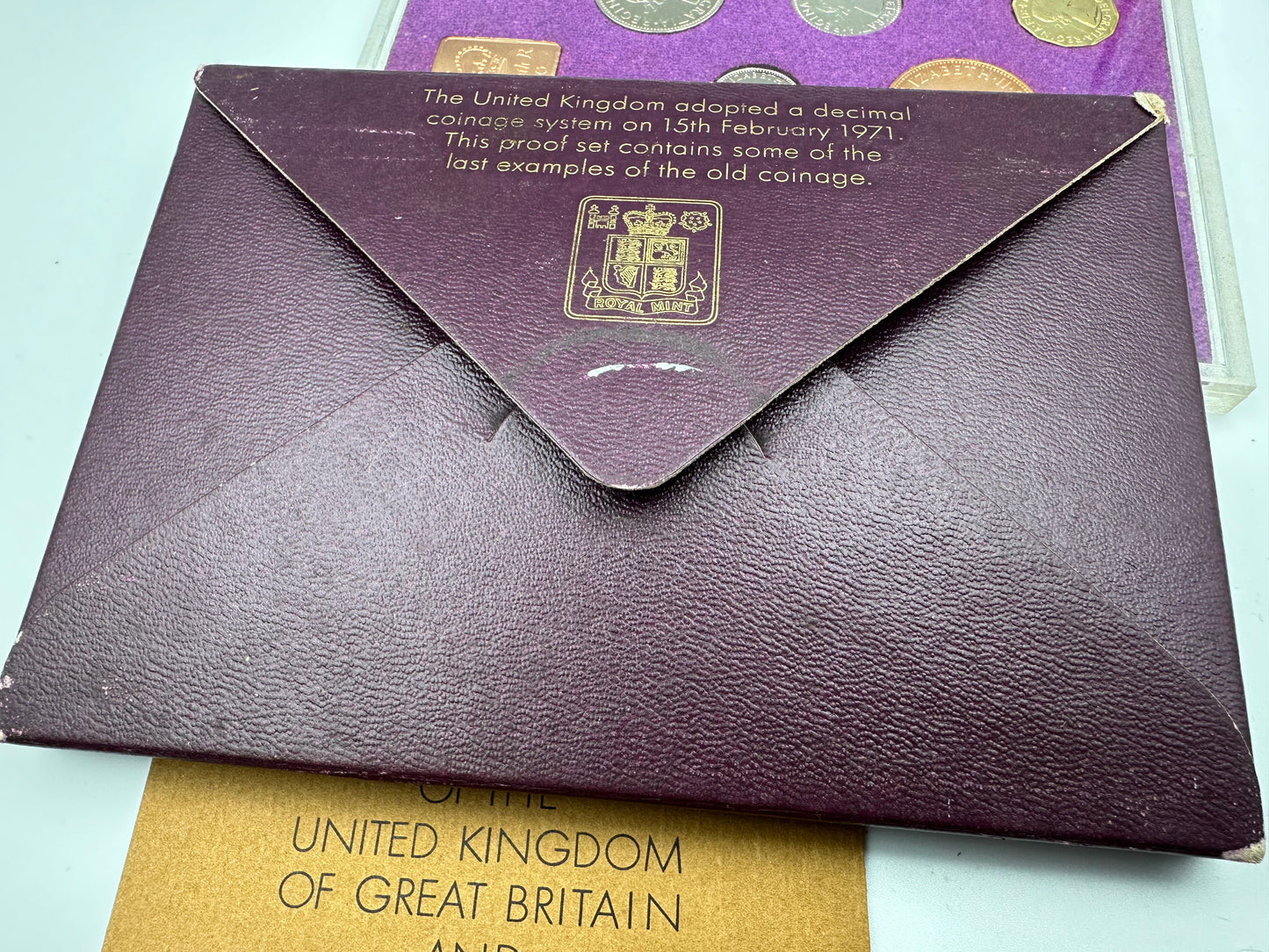 1970 Coinage of Great Britain and Northern Ireland Proof Coin Set (Pre Decimal)