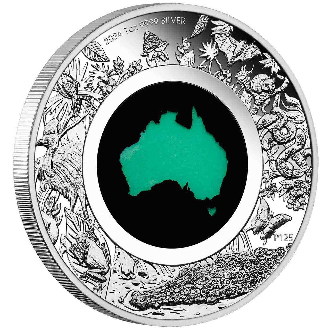 2020 - 2024 Great Southern Land Series Opal, Pearl, Lepidolite, Chrysoprase Silver 1oz Coins
