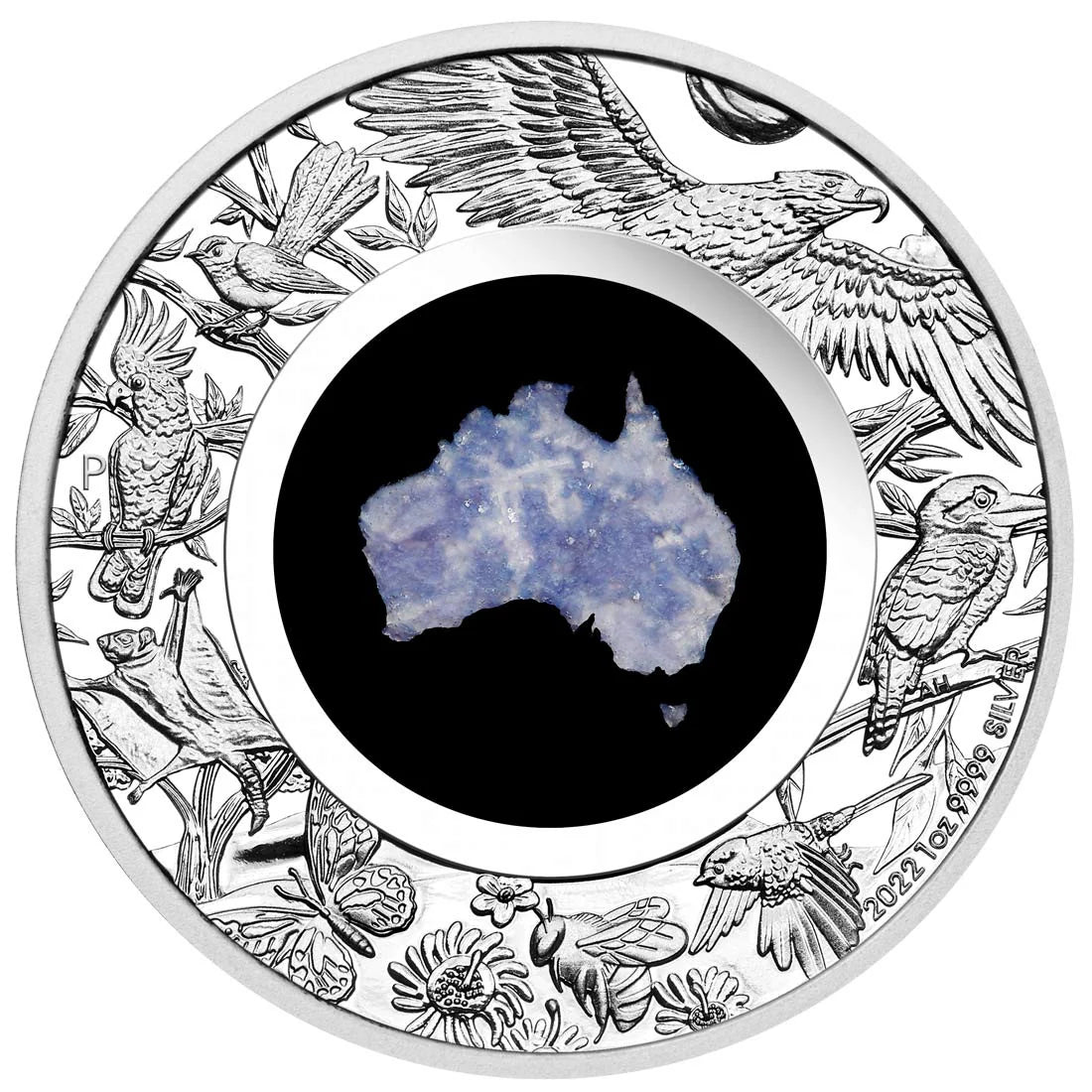 2020 - 2024 Great Southern Land Series Opal, Pearl, Lepidolite, Chrysoprase Silver 1oz Coins