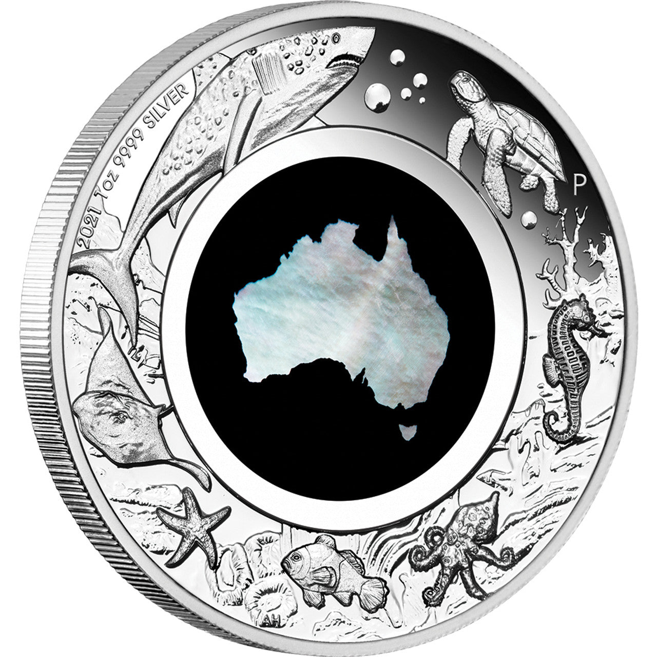 2020 - 2024 Great Southern Land Series Opal, Pearl, Lepidolite, Chrysoprase Silver 1oz Coins