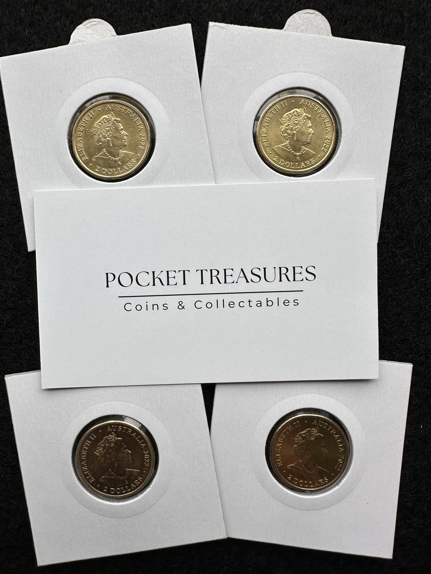 2022 Socceroos 100 Year Centenary $2 Two Dollar Coloured Coin Australia - CIRC