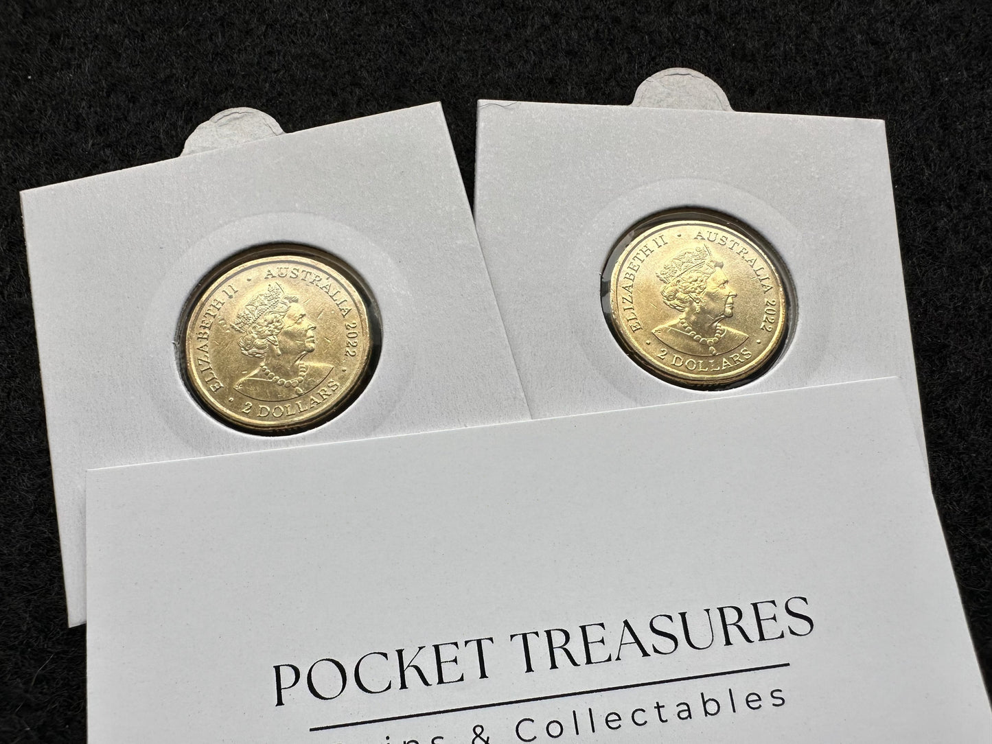 2022 Socceroos 100 Year Centenary $2 Two Dollar Coloured Coin Australia - CIRC