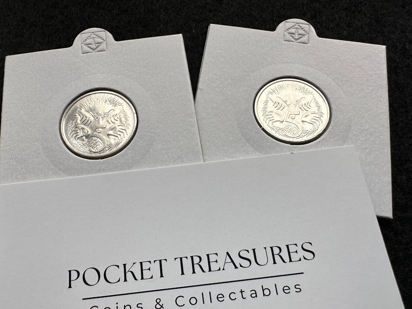 2019 Australian 5 Cent Coin JC Jody Clark Low mintage uncirculated from mint bag