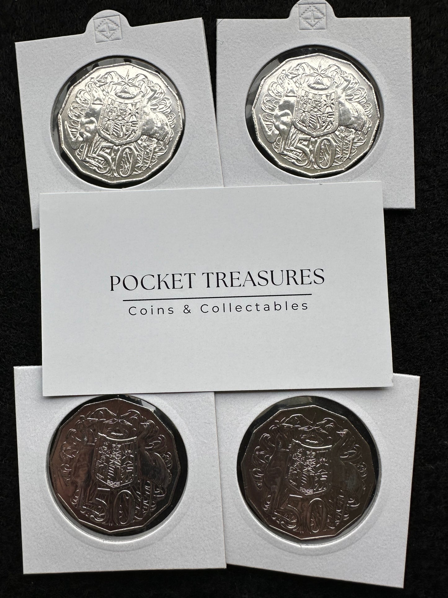 2019 Australian 50 Cent Coin JC Jody Clark Low mintage uncirculated from mint bag